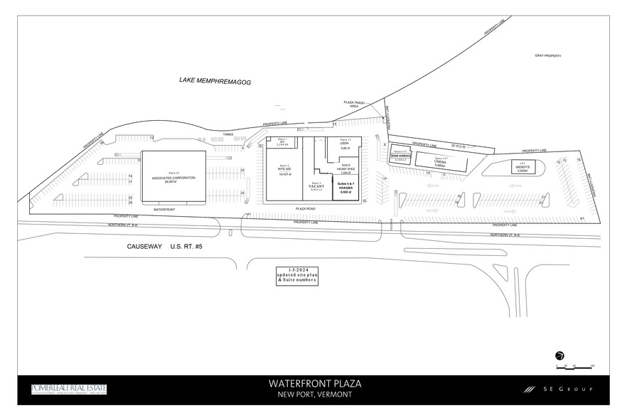 59 Waterfront Plz, Newport, VT à louer - Plan de site – Image 1 sur 5