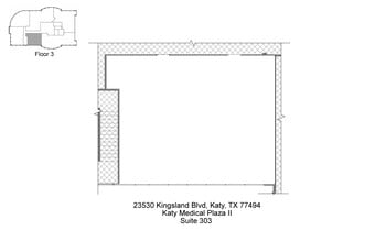 23530 Kingsland Blvd, Katy, TX à louer Plan d’étage– Image 1 sur 1