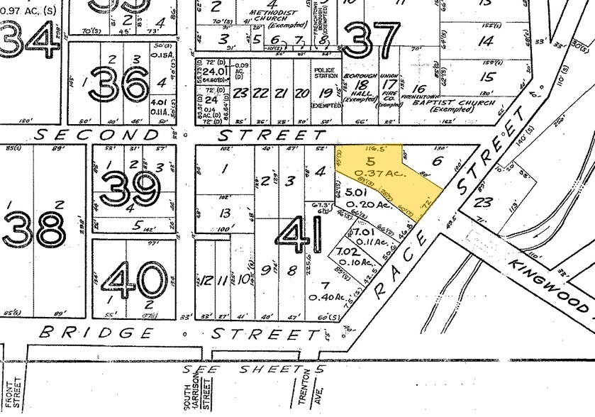 31 Race St, Frenchtown, NJ à vendre - Plan cadastral – Image 3 sur 33