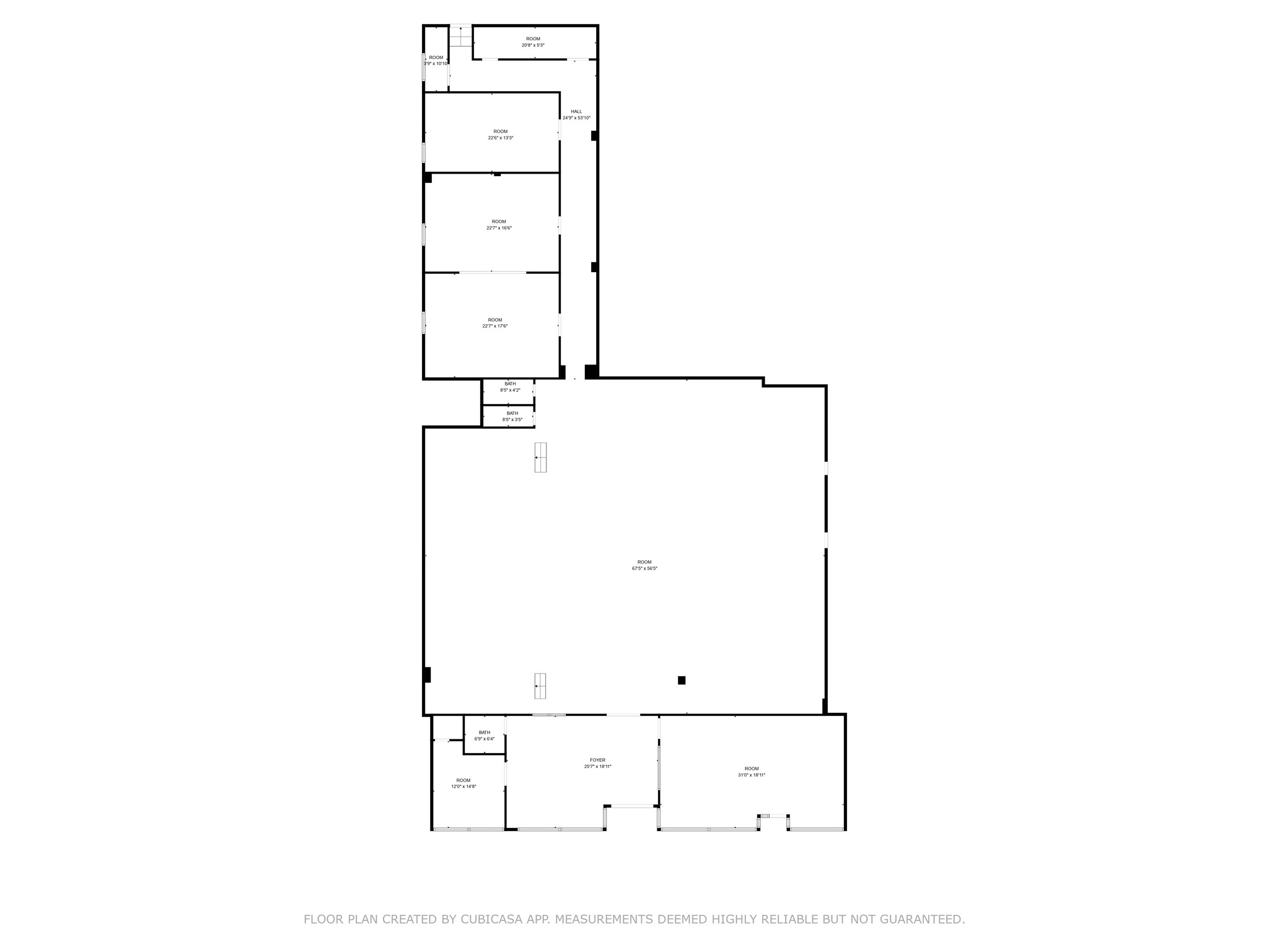 6 Rockaway Ave, Valley Stream, NY à louer Plan d’étage– Image 1 sur 2