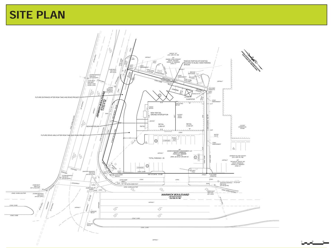 14350 Warwick Blvd, Newport News, VA à louer Plan de site– Image 1 sur 2