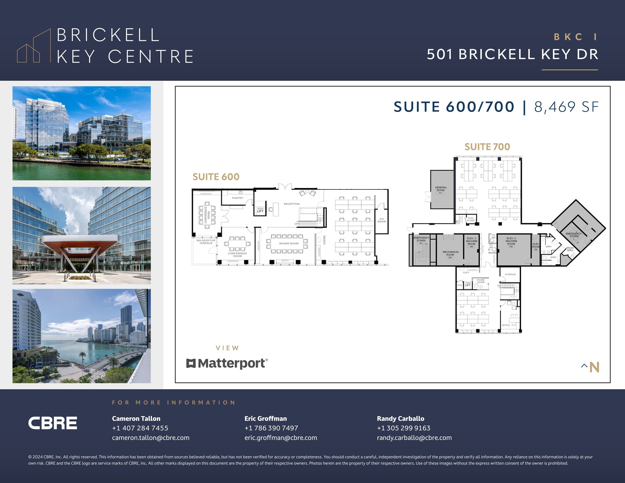 501 Brickell Key Dr, Miami, FL à louer Plan de site– Image 1 sur 15