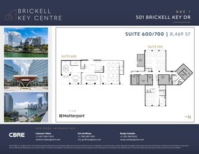 501 Brickell Key Dr, Miami, FL à louer Plan de site– Image 1 sur 15