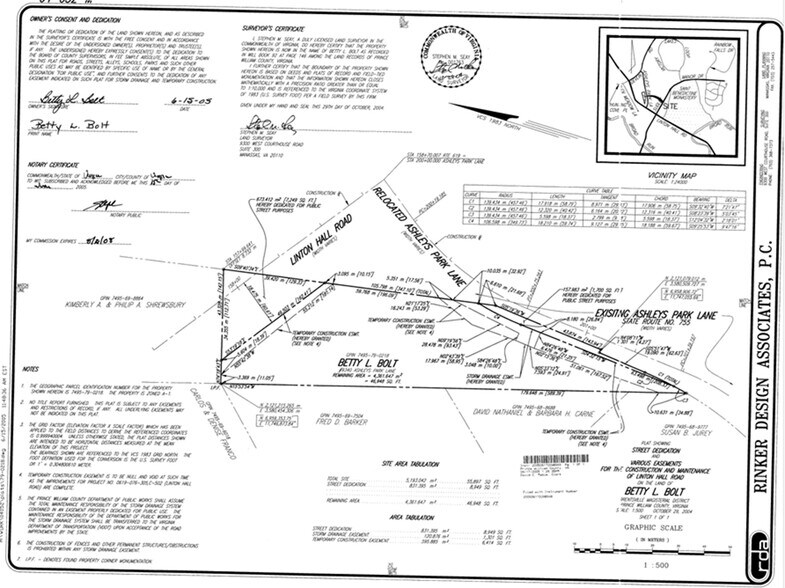 12711 Maple Branch Ln, Bristow, VA à vendre - Plan cadastral – Image 3 sur 3
