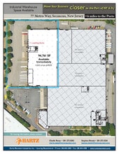 77-79 Metro Way, Secaucus, NJ à louer Plan d’étage– Image 1 sur 1
