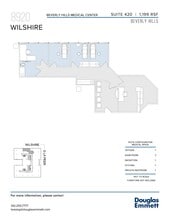 8920 Wilshire Blvd, Beverly Hills, CA à louer Plan d’étage– Image 1 sur 1