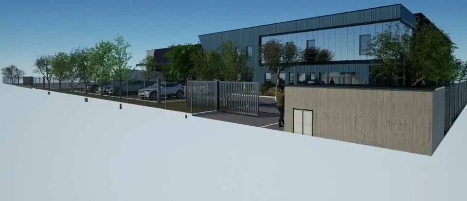 Bureau dans Mions à louer - Photo de l’immeuble – Image 3 sur 7