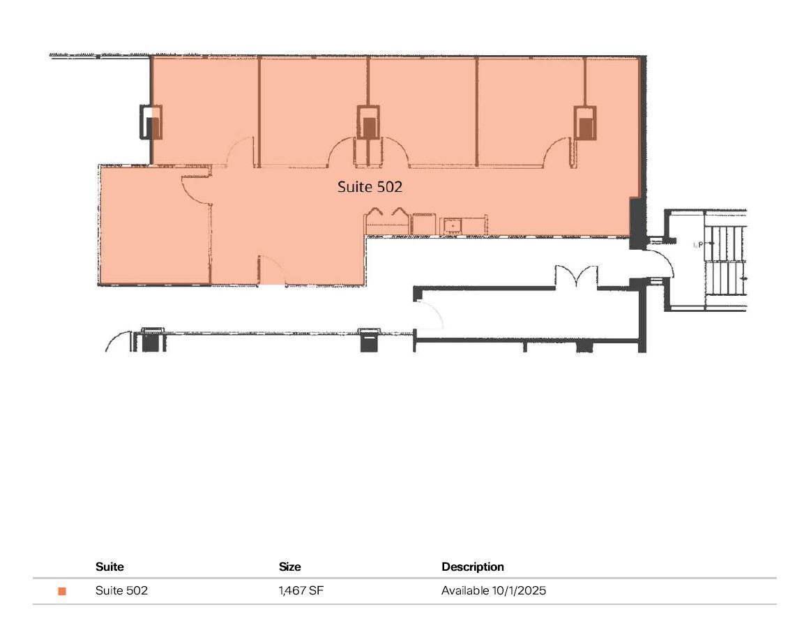 6010 Executive Blvd, Rockville, MD à louer Plan d’étage– Image 1 sur 1