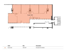 6010 Executive Blvd, Rockville, MD à louer Plan d’étage– Image 1 sur 1