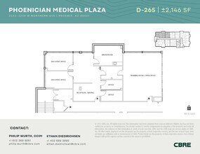 2222-2228 W Northern Ave, Phoenix, AZ à louer Plan d’étage– Image 1 sur 2