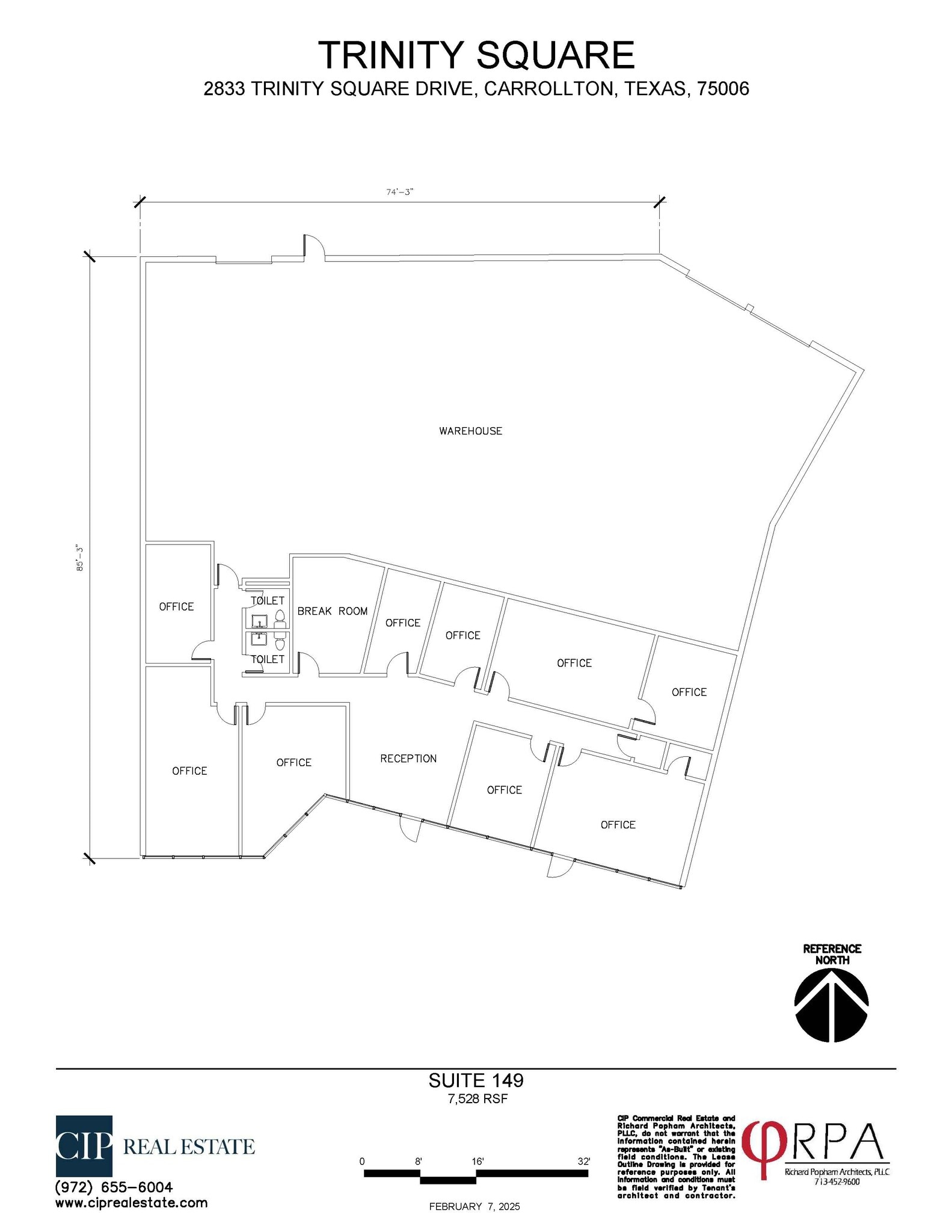 2540 Marsh Ln, Carrollton, TX à louer Photo de l’immeuble– Image 1 sur 1