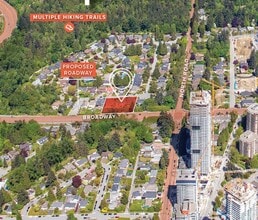 9883-9889 Rathburn Dr, Burnaby, BC - VUE AÉRIENNE vue de carte