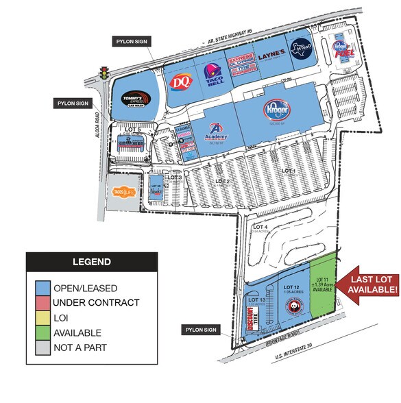 I-30 & Alcoa Rd, Benton, AR à vendre - Photo de l’immeuble – Image 2 sur 6