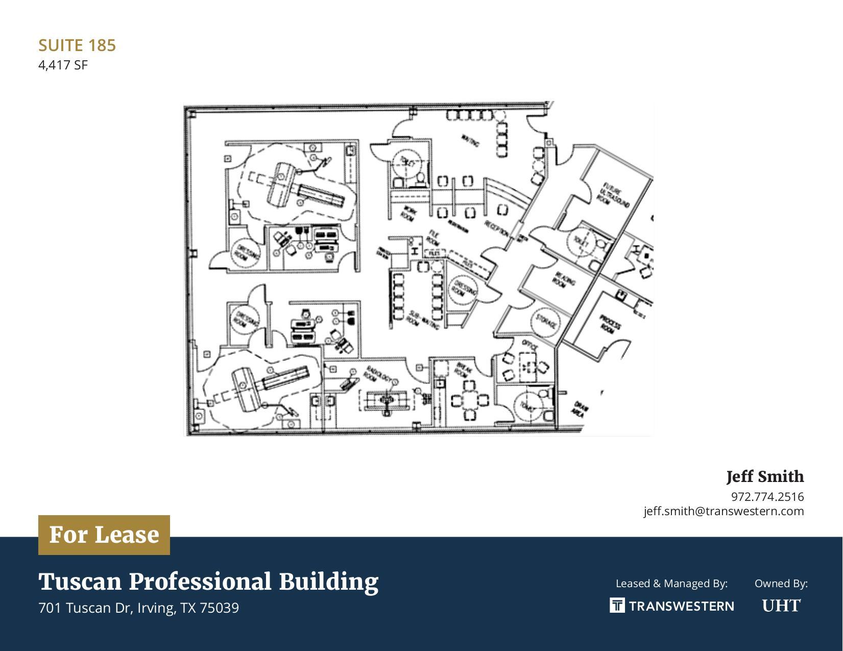 701 Tuscan Dr, Irving, TX à louer Plan d’étage– Image 1 sur 1