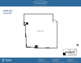 2600 N Central Expy, Richardson, TX à louer Plan d’étage– Image 1 sur 1