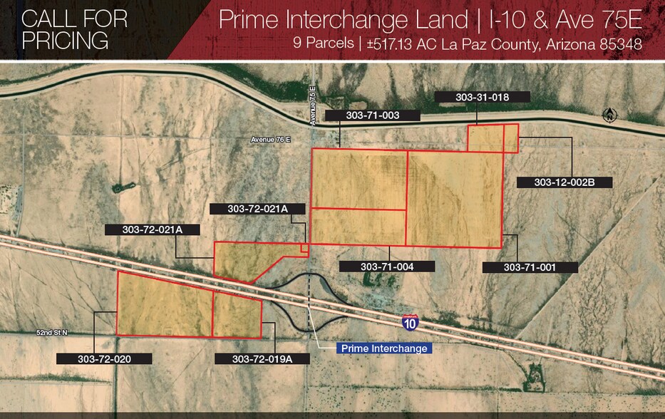 42182 Vicksburg Rd, Salome, AZ à vendre - Photo principale – Image 1 sur 2