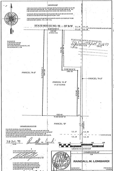 13216 SR 96, Fort Valley, GA à vendre - Plan cadastral – Image 3 sur 3