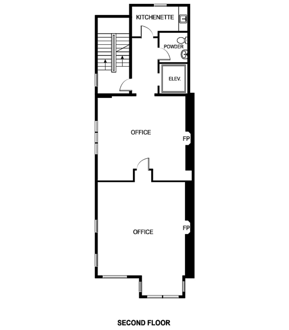 1308 19th St NW, Washington, DC à louer Plan d’étage– Image 1 sur 1