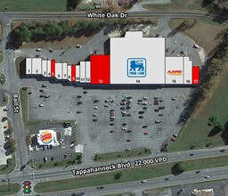 1856 Tappahannock Blvd, Tappahannock, VA à louer Plan de site– Image 1 sur 1