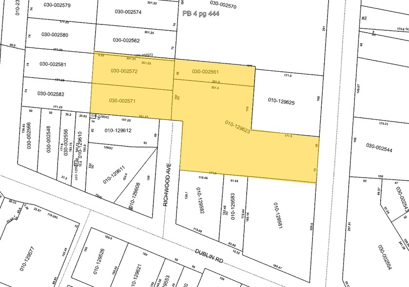 815 Grandview Ave, Columbus, OH à louer - Plan cadastral – Image 3 sur 6