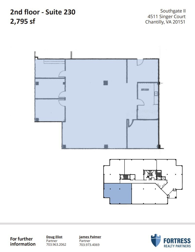 4511 Singer Ct, Chantilly, VA à louer Plan d’étage– Image 1 sur 1