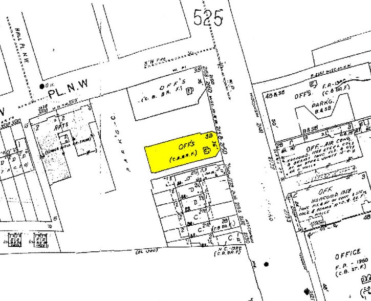 2150-2168 Wisconsin Ave NW, Washington, DC à louer - Plan cadastral – Image 3 sur 22
