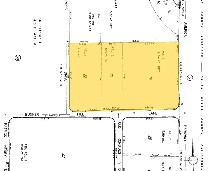 2933 Bunker Hill Ln, Santa Clara, CA à louer - Plan cadastral – Image 2 sur 9