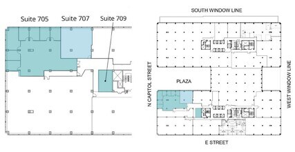 400-444 N Capitol St NW, Washington, DC à louer Plan d’étage– Image 1 sur 1