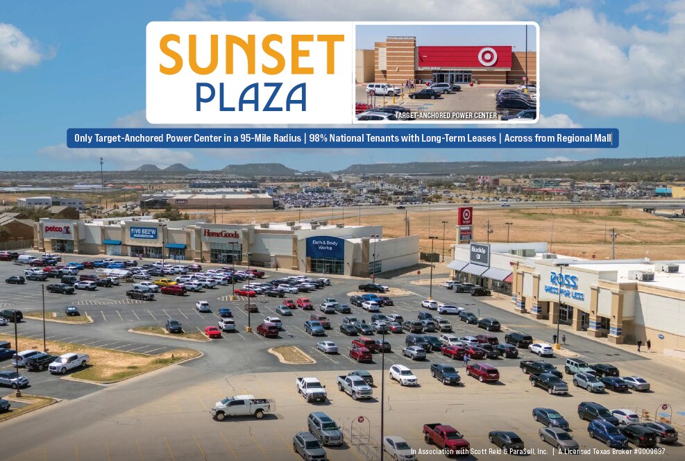 4157-4175 Sunset Dr, San Angelo, TX à vendre Photo de l’immeuble– Image 1 sur 6