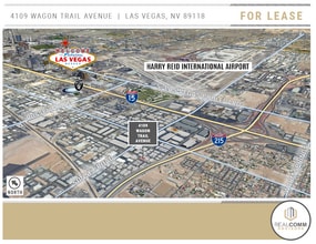 4109 Wagon Trail Ave, Las Vegas, NV - VUE AÉRIENNE  vue de carte