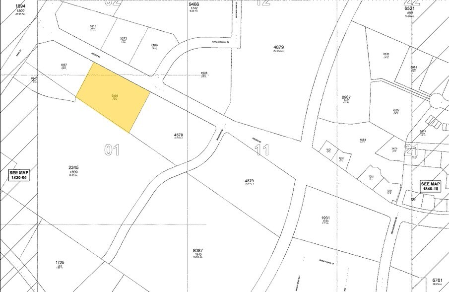 2824 Rogers Rd, Wake Forest, NC à louer - Plan cadastral – Image 3 sur 9