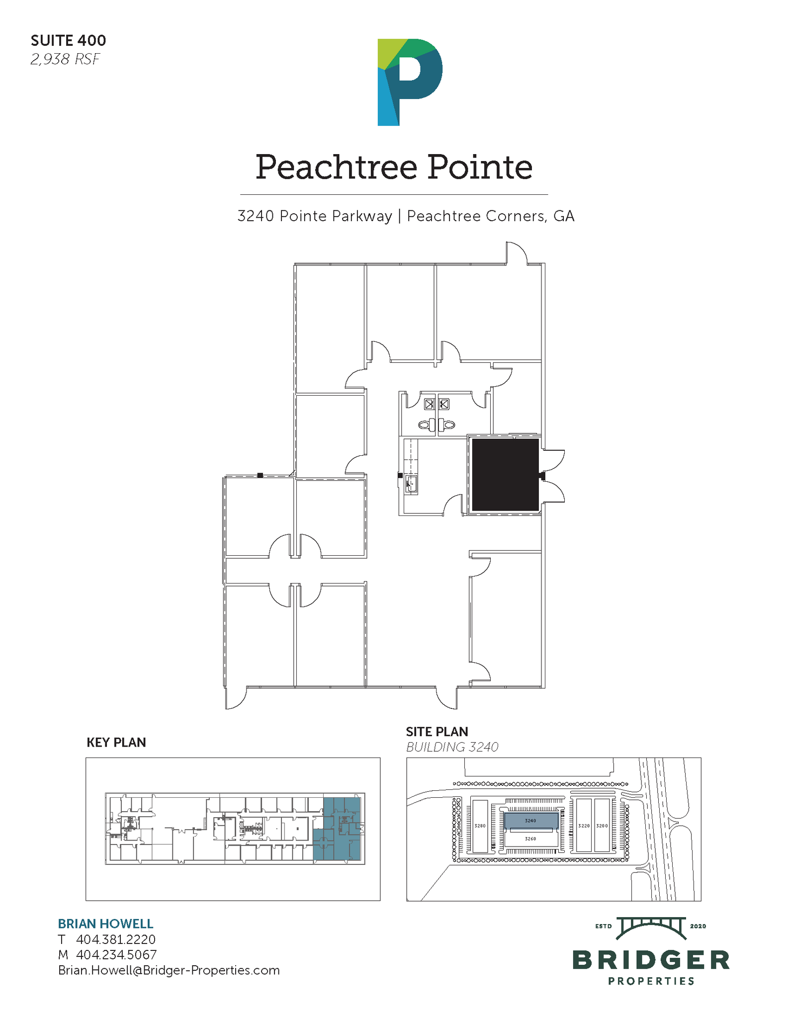 3200 Pointe Pky, Peachtree Corners, GA à louer Plan d’étage– Image 1 sur 1