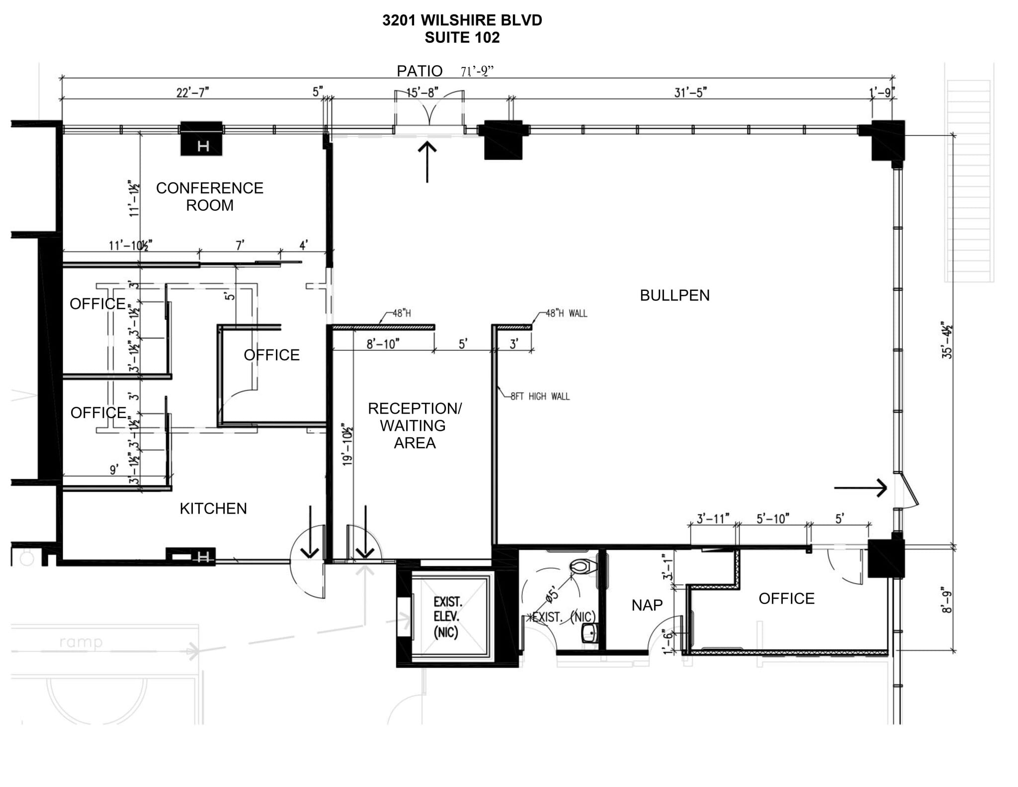 3201 Wilshire Blvd, Santa Monica, CA à louer Plan de site– Image 1 sur 10