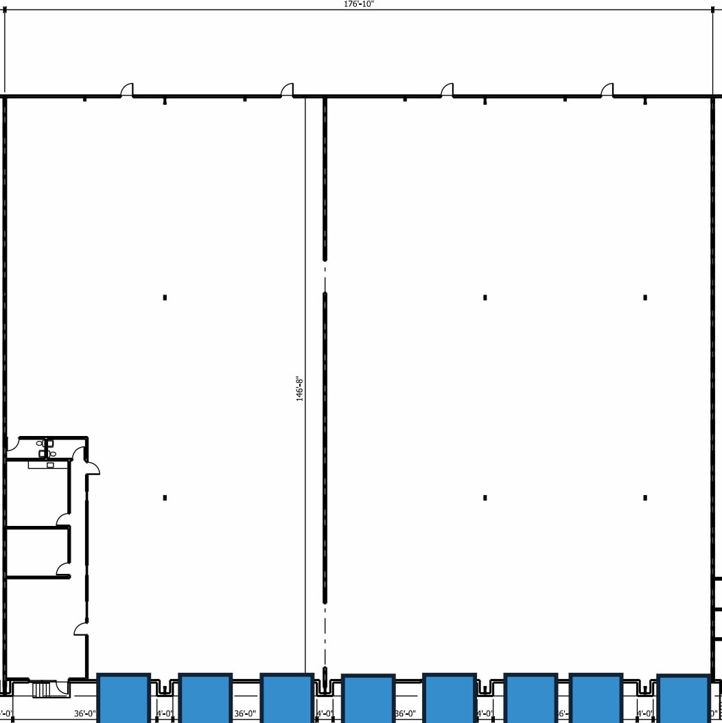 500 Radar Rd, Greensboro, NC à louer Plan d’étage– Image 1 sur 1