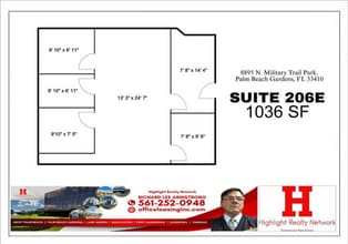 8895 N Military Trl, Palm Beach Gardens, FL à louer Photo intérieure– Image 1 sur 2