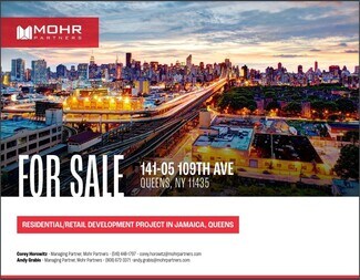 Plus de détails pour 14105 109th Ave, Jamaica, NY - Terrain à vendre