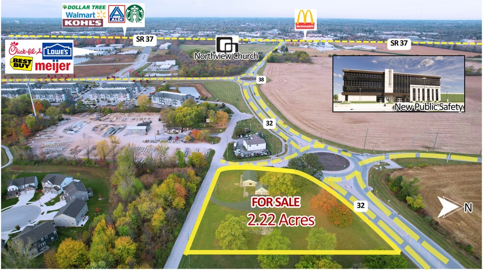 4844 Conner St, Noblesville, IN à vendre - Photo principale – Image 1 sur 9