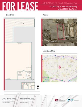 Plus de détails pour 10807 Rush St, South El Monte, CA - Industriel/Logistique à louer