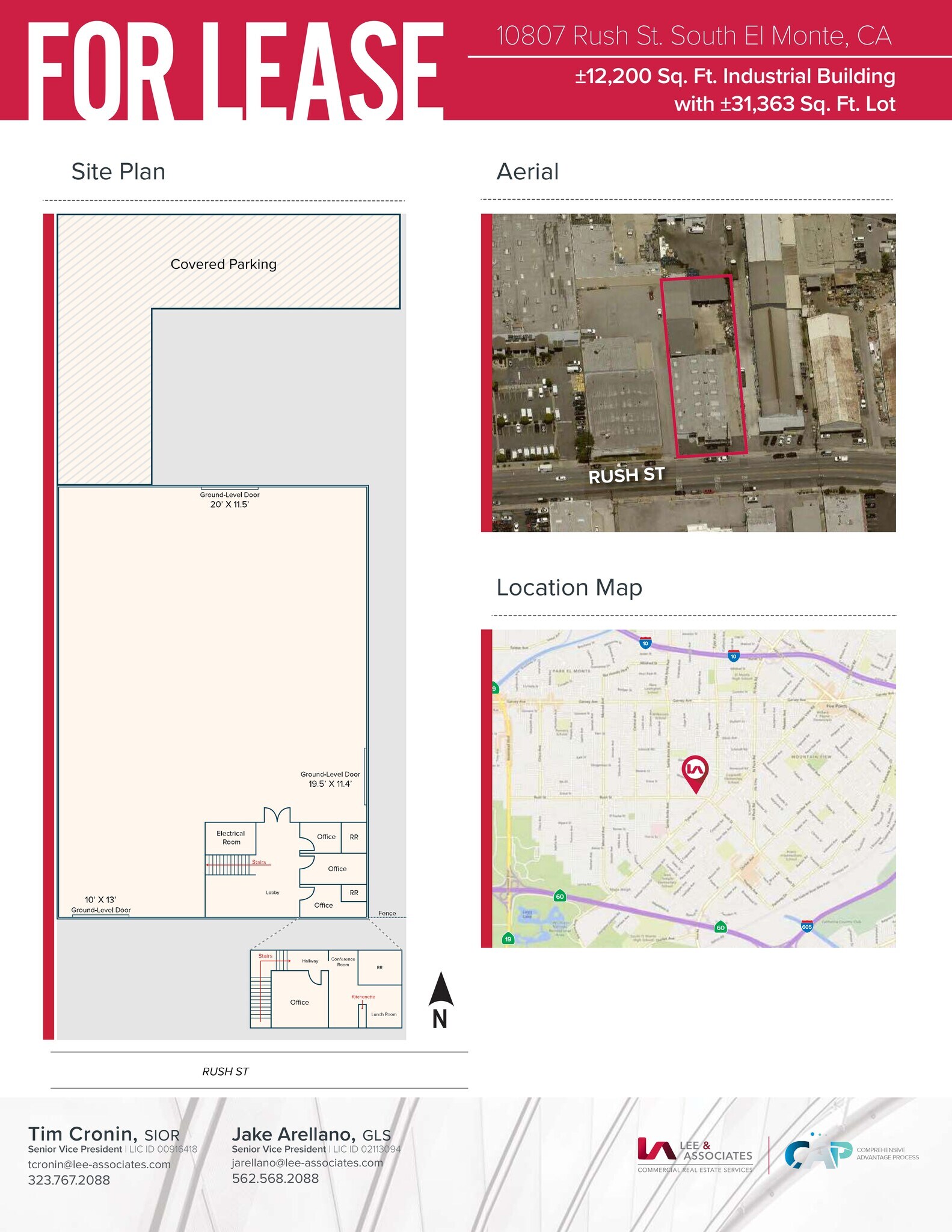 10807 Rush St, South El Monte, CA à louer Plan de site– Image 1 sur 8