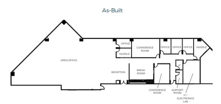 5355 Mira Sorrento Pl, San Diego, CA à louer Plan d’étage– Image 1 sur 2