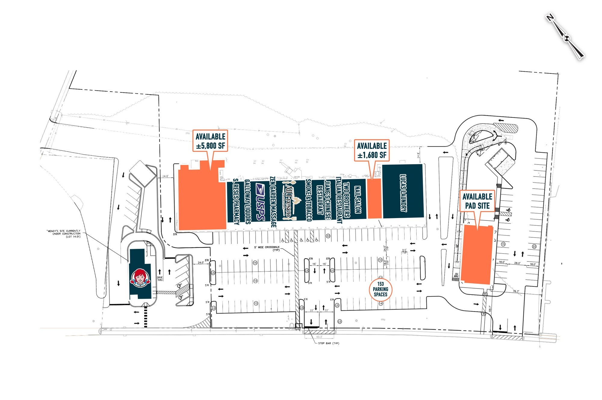 269 W White Horse Pike, Egg Harbor City, NJ à louer Plan de site– Image 1 sur 1