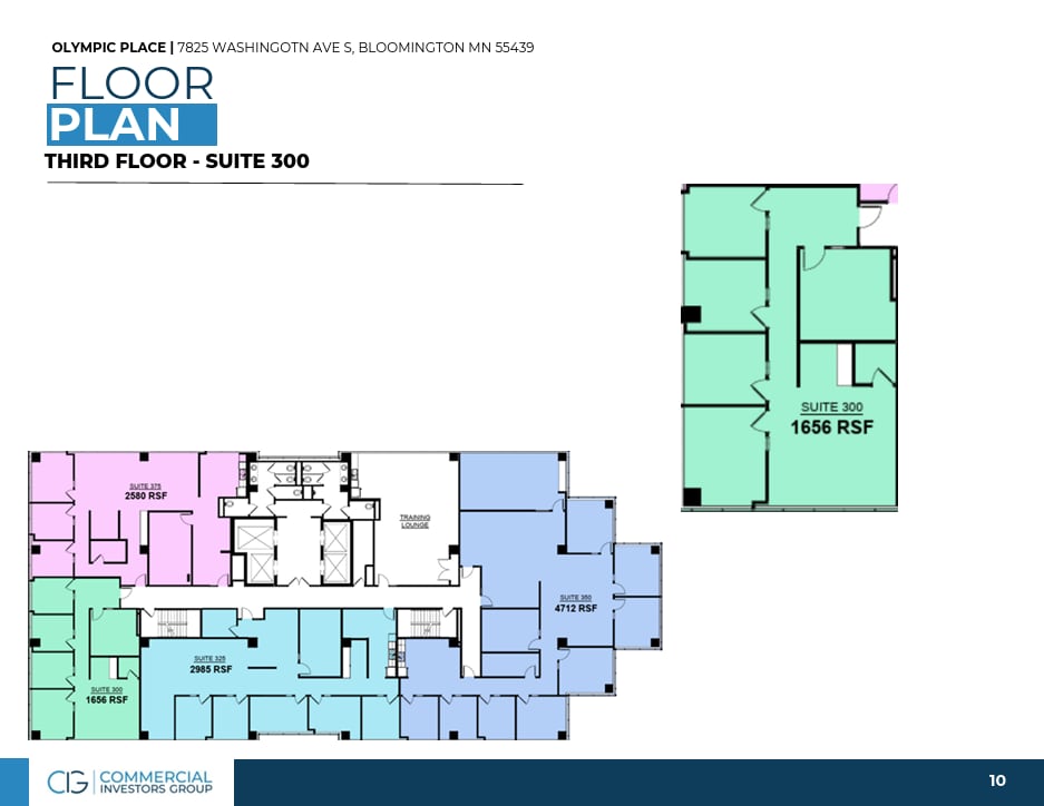 7825 Washington Ave S, Minneapolis, MN à louer Plan d’étage– Image 1 sur 1