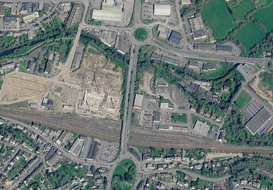 Local commercial dans Quimper à louer Aérien– Image 1 sur 2