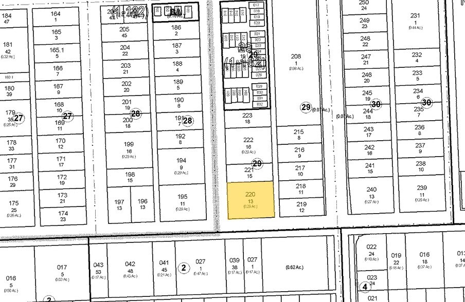 401 NE 4th St, Fort Lauderdale, FL à louer - Plan cadastral – Image 2 sur 5
