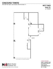 2090 Palm Beach Lakes Blvd, West Palm Beach, FL à louer Plan d’étage– Image 1 sur 1