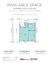 5440 N Cumberland Ave, Chicago, IL à louer Plan d’étage– Image 1 sur 1