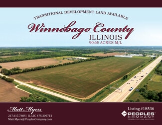 Plus de détails pour 6501 Prairie Hill Rd, South Beloit, IL - Terrain à vendre