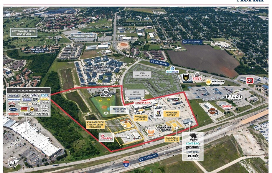 4600 S New Rd, Waco, TX à louer - Photo de l’immeuble – Image 3 sur 7