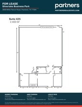 2825 Miller Ranch Rd, Pearland, TX à louer Plan de site– Image 1 sur 1