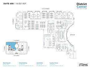 555 12th St NW, Washington, DC à louer Plan d’étage– Image 1 sur 1